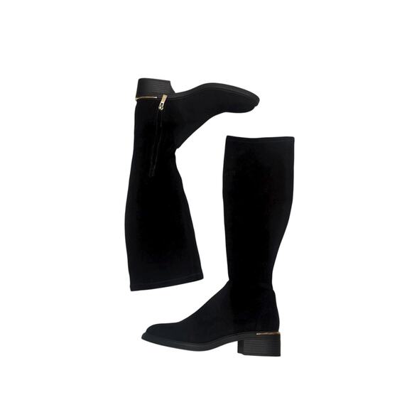 Kenneth Cole New York Levon 2.0 Stretch Boots Round Toe Black Size 6.5 NWOT - Picture 5 of 13